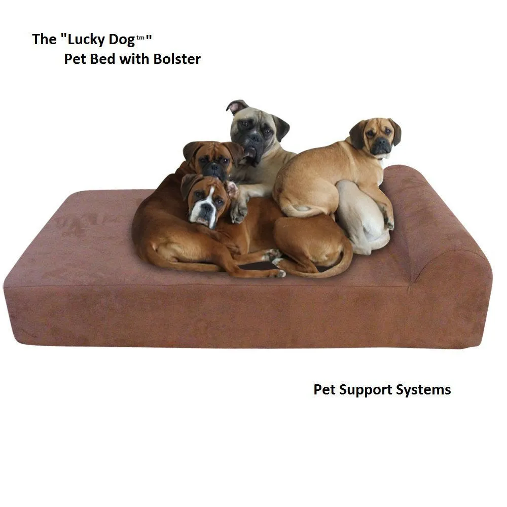 "Lucky Dog"  Memory / Gel Foam Ped Bed