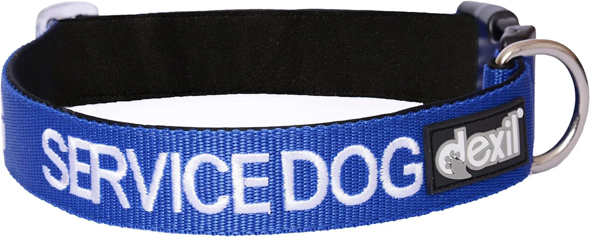 Service Dog Blue Dog Collar