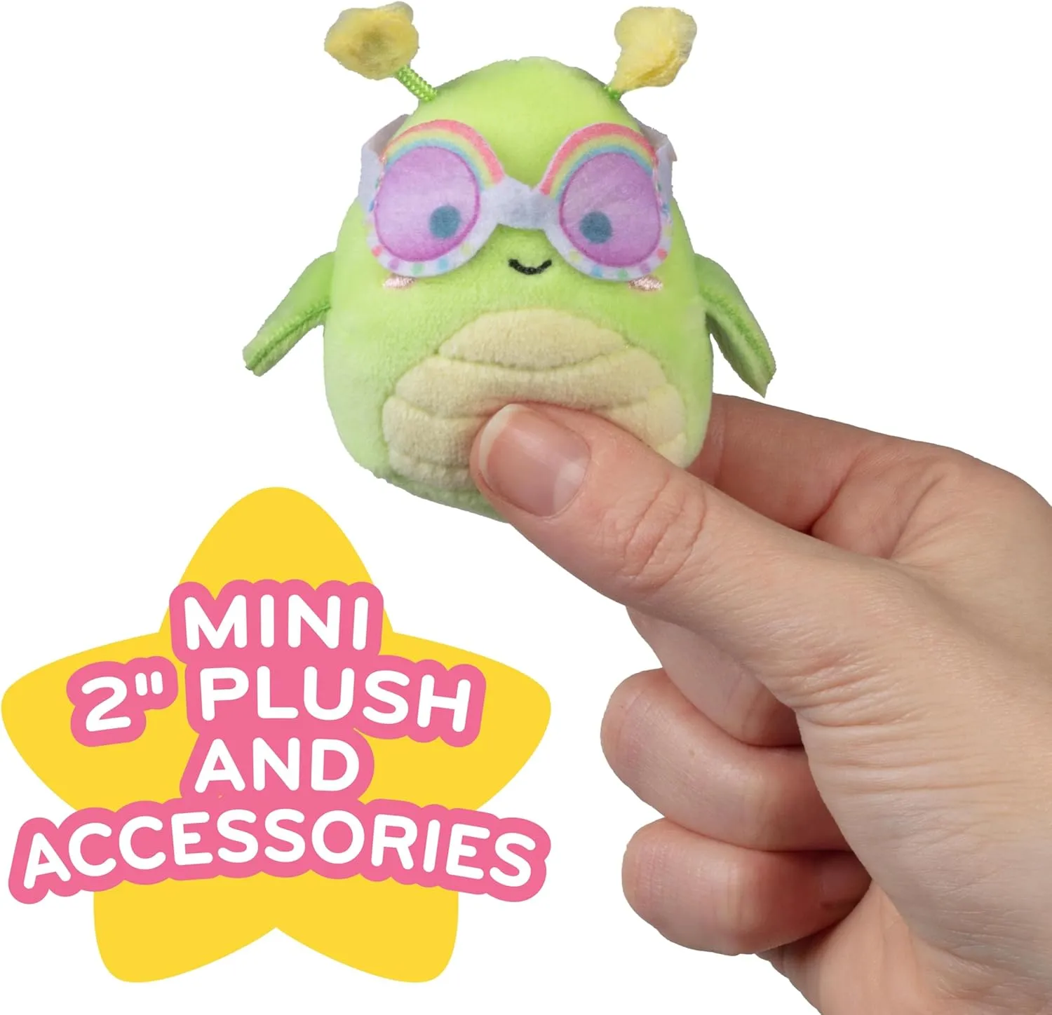 Squishmallows Squishville, Series 12 - Assorted Single - Official Jazwares Plush - Collectible Mini Mystery Stuffed Animal Toy & Accessories, Styles May Vary - Gift for Kids, Girls & Boys