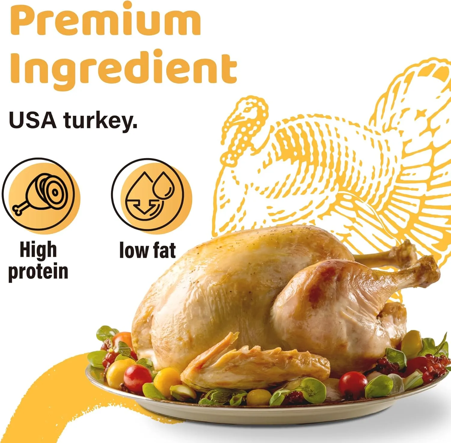 Turkey Dog Treats, All Natural Human Grade Dog Treat, Suitable for Training chew, US Sourced Raw Material, Hypoallergenic, Rawhide Alternative, Ring (Original)